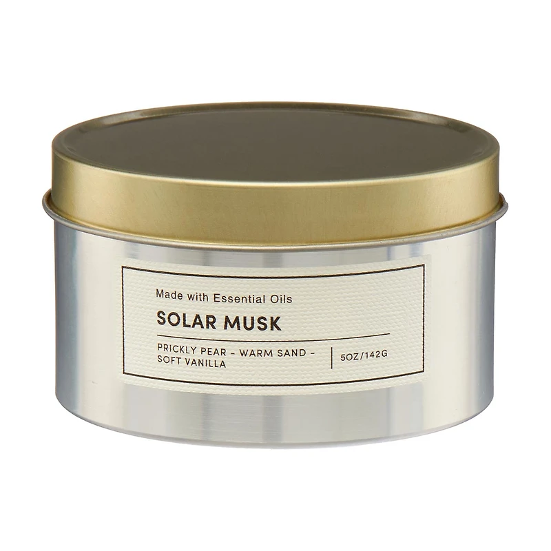 Scented Candle, Solar Musk, 5 oz