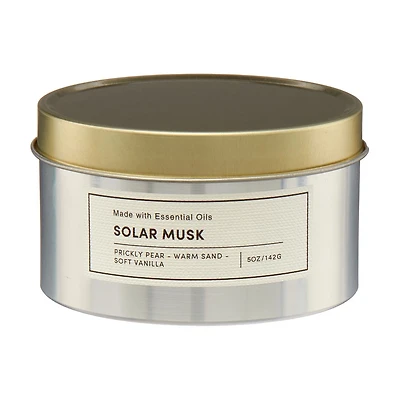 Scented Candle, Solar Musk, 5 oz