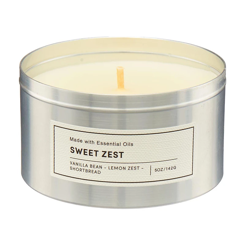Scented Candle, Sweet Zest, 5 oz