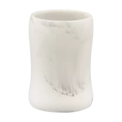 Marble Print Round Tumbler