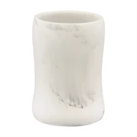Marble Print Round Tumbler