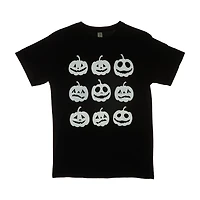 Halloween Jack O'Lantern T-Shirt, Black, Extra Large