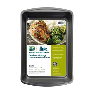 ProBake Nonstick Bake & Roast Pan, 13 in x 9 in