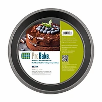 ProBake Nonstick Round Cake Pan, 9 in