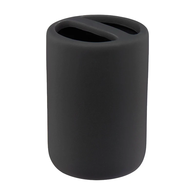 Matte Black Toothbrush Holder