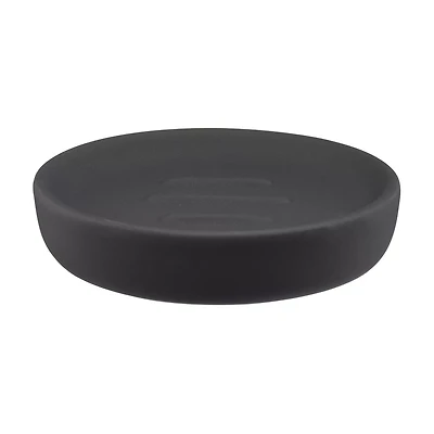 Matte Black Soap Dish, Small