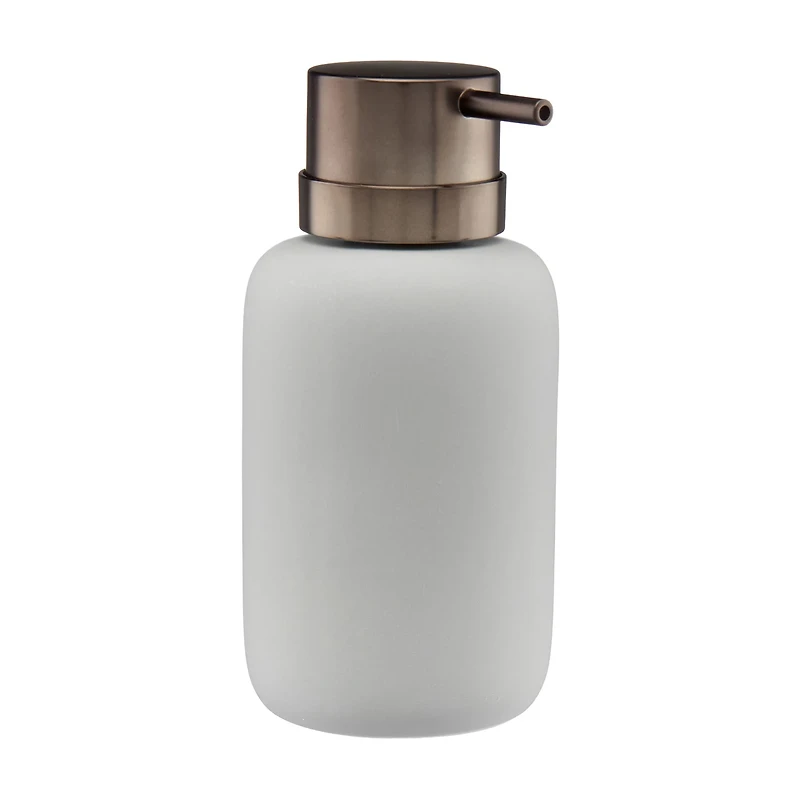 Matte White Soap Dispenser
