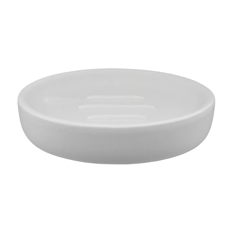 Soap Dish, Matted Gray