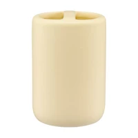 Toothbrush Holder, Matted Cream