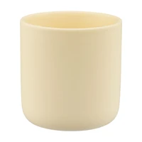 Lidded Container, Small, Matted Cream