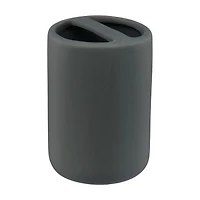 Toothbrush Holder, Matted Slate