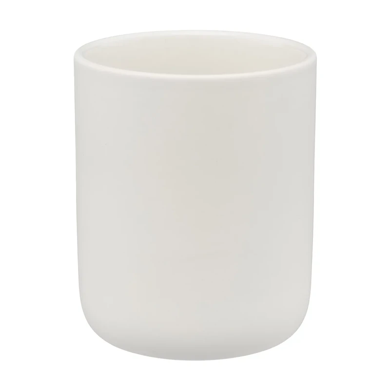 Storage Container with Lid, Matted White, Regular/Large