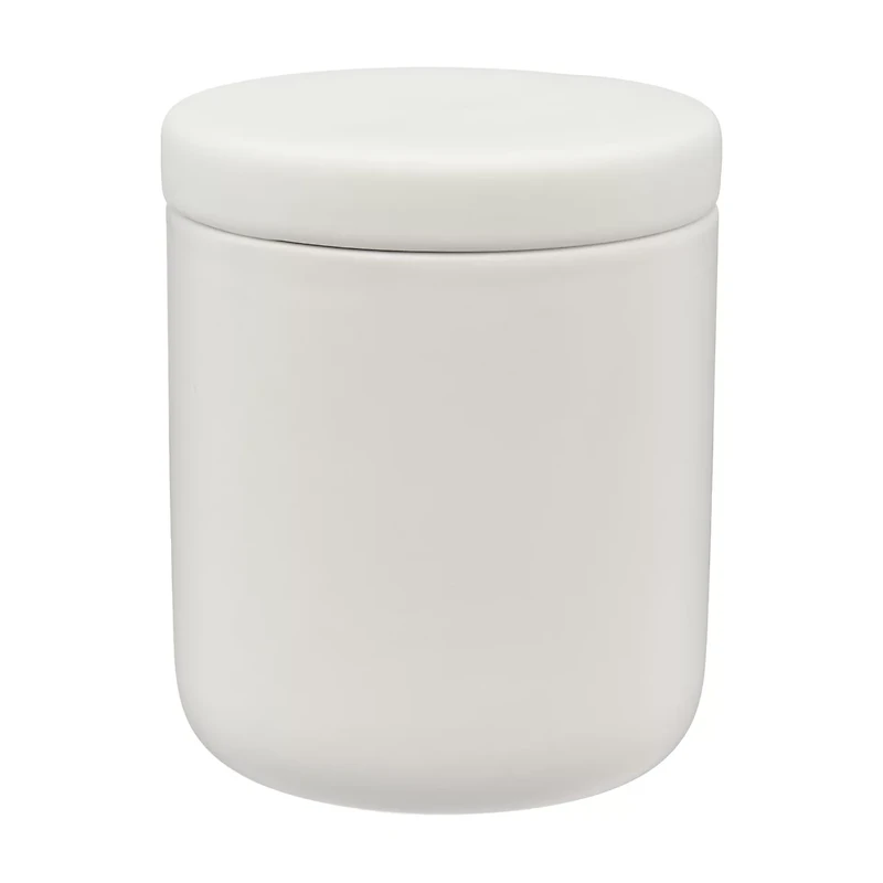 Storage Container with Lid, White, Small