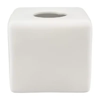 Tissue Box Cover, Matted White