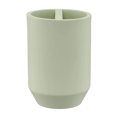 Resin Toothbrush Holder, Green