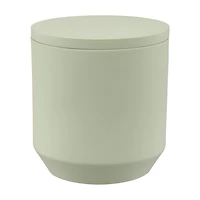 Resin Container with Lid, Green