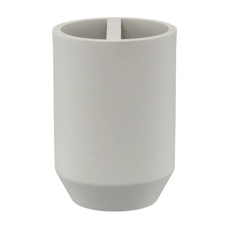 Resin Toothbrush Holder, Gray