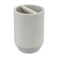 Resin Toothbrush Holder, Gray