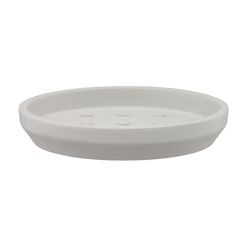 Resin Bar Soap Dish, Gray