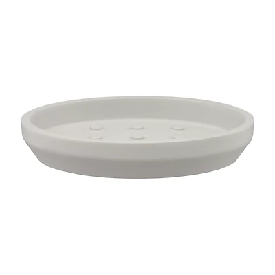 Resin Bar Soap Dish, Gray