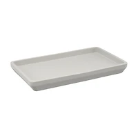 Resin Trinket Tray, Gray