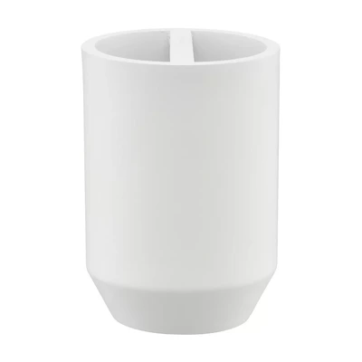 Resin Toothbrush Holder, White