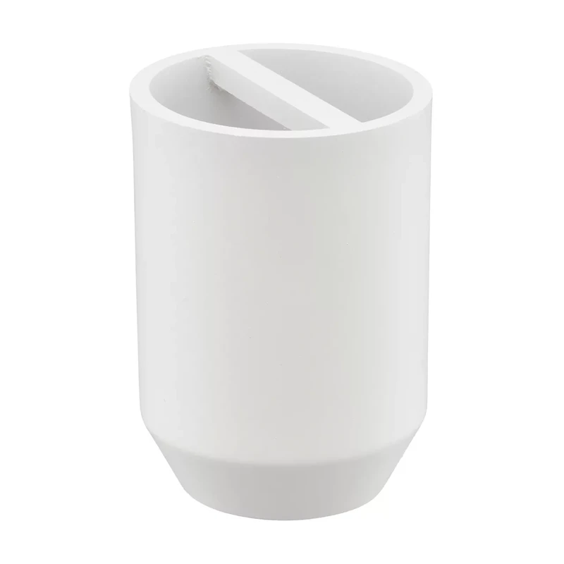Resin Toothbrush Holder, White