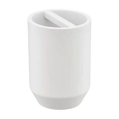 Resin Toothbrush Holder, White