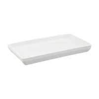 Resin Trinket Tray, White