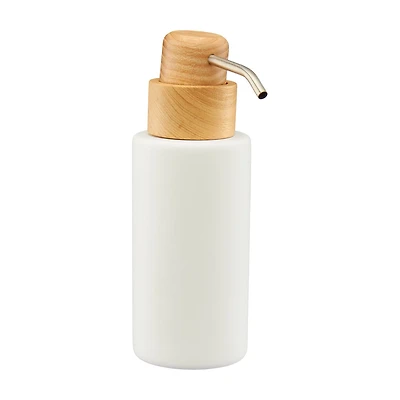 Resin Soap Dispenser, White