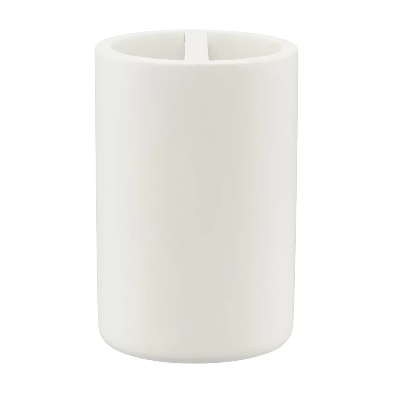 Resin Toothbrush Holder, White