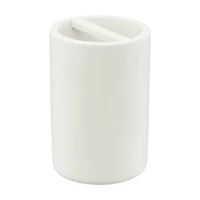Resin Toothbrush Holder, White