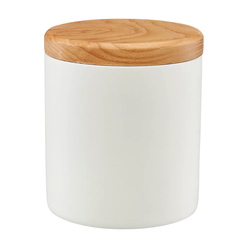 Resin Container with Lid, White, Regular/Large