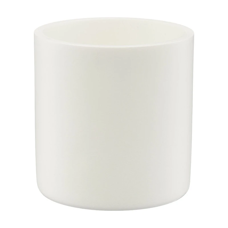 Resin Container with Lid, White, Small