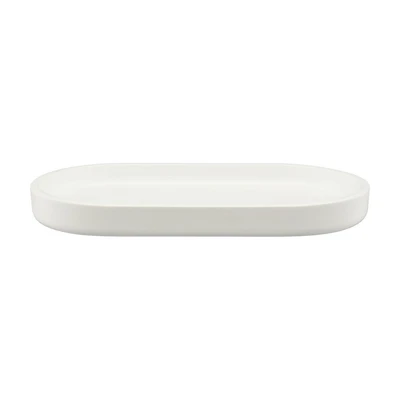 Resin Bar Soap Tray, White