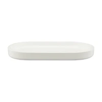 Resin Bar Soap Tray, White