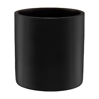 Resin Container with Lid, Black, Regular/Large