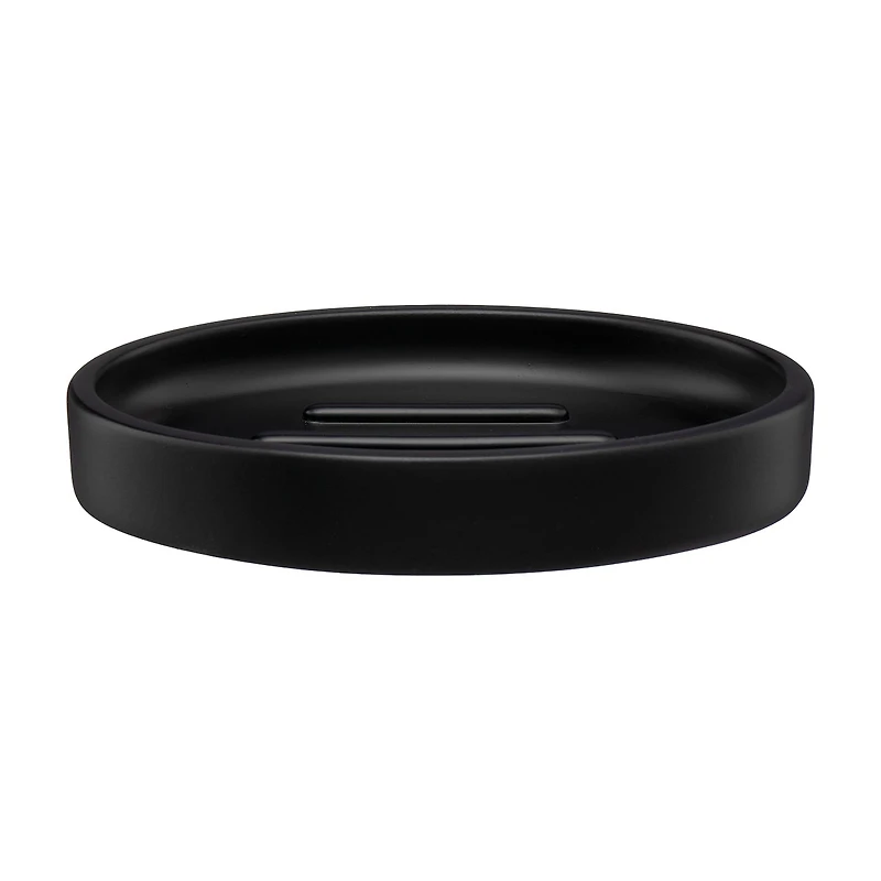 Resin Bar Soap Dish, Black