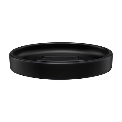 Resin Bar Soap Dish, Black