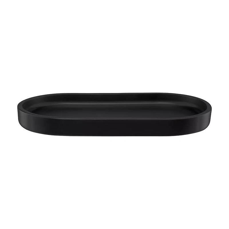 Resin Bar Soap Tray, Black