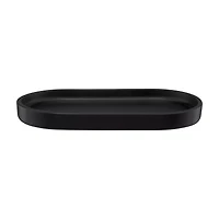 Resin Bar Soap Tray, Black