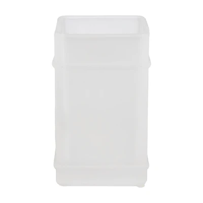 Glass Tumbler, White