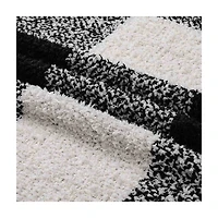 Adirondack Throw Blanket, Black & White, 50 in x 60 in