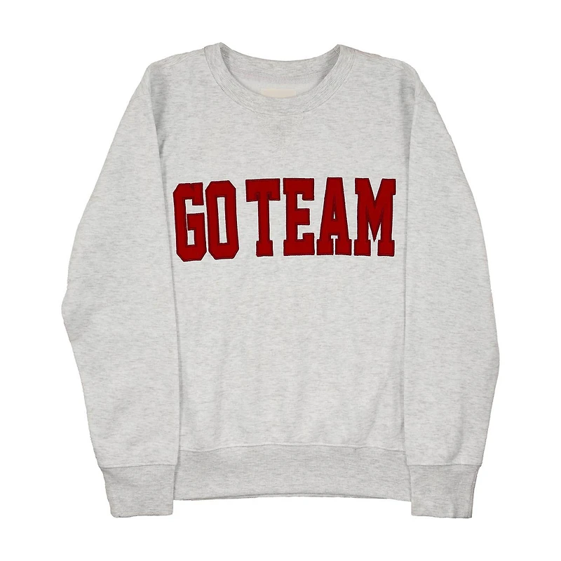"Go Team" Sweatshirt, Medium