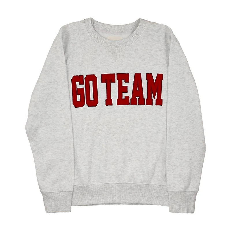 "Go Team" Sweatshirt, Large