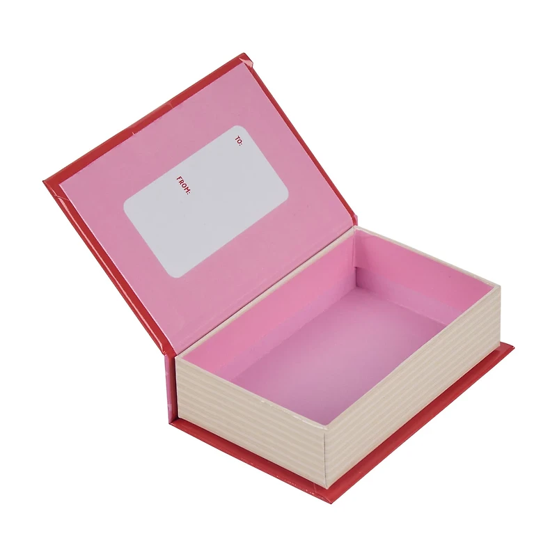 Valentine’s Day Novelty Little Book Box, 1 ct, Assorted
