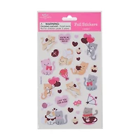 Happy Valentine's Day Stickers Sheet, Assorted