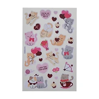 Happy Valentine's Day Stickers Sheet, Assorted