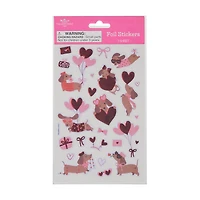 Happy Valentine's Day Stickers Sheet, Assorted