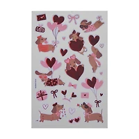 Happy Valentine's Day Stickers Sheet, Assorted